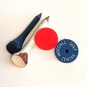 Vintage Golf Ball Marker Woodall Golf Center